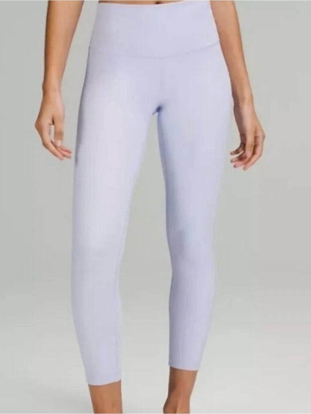 LULULEMON Wunder Under High-Rise Tight Leggings 25" Women Size 8 NEW Pastel Blue